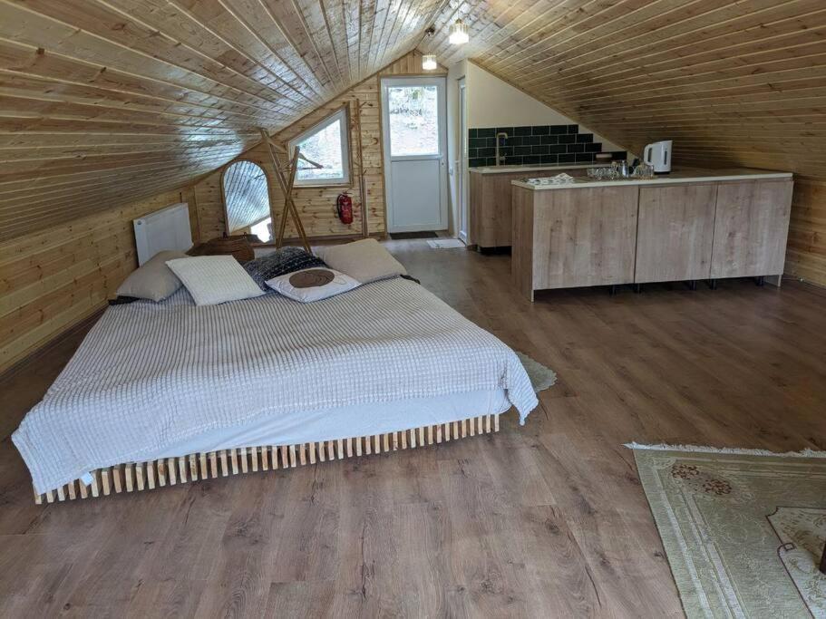 Unforgettable Attic With Balcony In Borjomi Apartment ภายนอก รูปภาพ